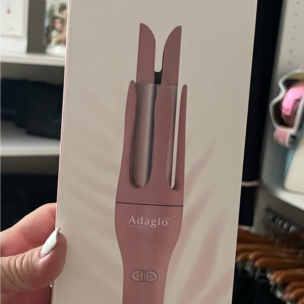 Pink Hair Styling Tool